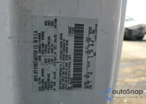 2000 Ford F150 from USA, damaged, VIN 1FTZF0727YKA84301